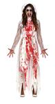Trouwjurk Halloween Kostuum Dames Bebloed