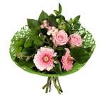 Actie Boekethouder Twist Papier 20 cm - Groen (Excl. Decoraties) Boekethouder excl decoraties