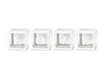 Balloon boxes LOVE, 30x30 cm, white
