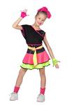 Neon 80S Jurk Meisje