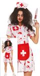 Verpleegster Jurk Bloody 2 delig
