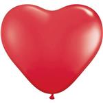 Rode Hart Ballonnen 28cm - 100 stuks