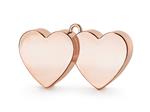 Hartjes Ballon Gewicht Rose Goud 11,5cm