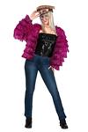 Festival Jas Fuchsia Dames Franjes