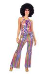 Disco 70S Jumpsuit Dames