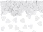 Hartjes Confetti Wit 15gr