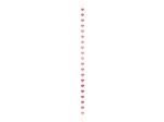 Hartjes Slinger Rose Goud 3,5m