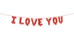 Rode Letterslinger I Love You 2,6m