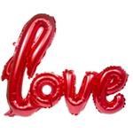 Love Helium Ballon Rood Leeg 70cm