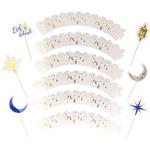 Cupcake Decoratie Set - Eid Mubarak - 12 stuks