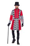 Jas ruiten rood/wit/zwart