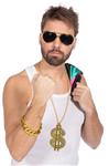 Rapper Accessoireset Goud 3 delig