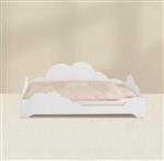 Kinderbed  Wolk - wit 90x200 cm Wit 90x200cm