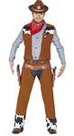 Cowboy Kostuum Bruin