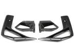 Dit betreft een set BMW F97 X3M F98 X4M LCI Carbon voorbumper lucht intake happer cover