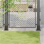 vidaXL Paondervoeten vierkant 4st 91x91mm gepoedercoat staal antraciet