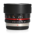 Samyang 7.5mm F3.5 Fisheye - Micro Four Thirds