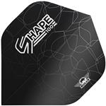 Bulls Shape 100 Black Std 6 Flights