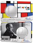 Nederland 5 Euro 2022 'Mondriaan' Coincard BU