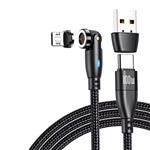 USB Type C naar Micro-USB Magnetische Oplaadkabel - 1,8 Meter - 100W USB-C Fast Charging Oplader Dat