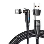 USB Type C naar Micro-USB Magnetische Oplaadkabel - 1 Meter - 100W USB-C Fast Charging Oplader Data 