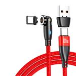 USB Type C naar USB Type C Magnetische Oplaadkabel - 1 Meter - 100W USB-C Fast Charging Oplader Data