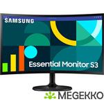 Samsung Essential S3 LS24D360GAUXEN 24  Full HD Curved 100Hz VA Monitor