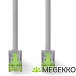Cat 8.1 Netwerkkabel | S/FTP | RJ45 Male | RJ45 Male | 20.0 m | Rond | LSZH | Grijs | Label