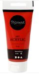 Allesverf Acryl 75 ml - Semi-Glanzend Semi-Dekkend Primair Rood Vermilion Acrylverf