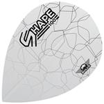 Bulls Shape 100 White Pear Flights