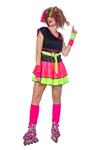 Neon 80S Jurk Dames