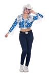 Glamorous pailletten jasje sterren