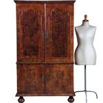 Antieke kasten Barok Luierkabinet / klein Hollands kabinet  ca 1730 (No.252025)