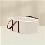 Mosesmand Rib - Ecru Ecru met matras