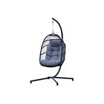 Boender Outdoor hangstoel staalblauw