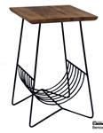 Bijzettafel met Magazinehouder
