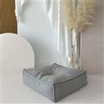 Bouclé Ottoman Kinderpoef - Grey Grey
