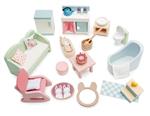 Houten Poppenhuis Meubelset