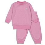 Kinder Pyjama Wafel Roze Melange