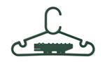 Kledinghanger Falton Crocodile 8-pack Garden Green
