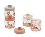 Babyvoeding doosjes Dominique - Peach Sea Shell (4st)