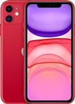 nieuwstaat Apple IPhone 11 128GB rood + nieuwe accu 100% + 12 maanden garantie