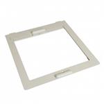 MPK Vliegenhor Scharnier Buitenzijde 40x40cm Wit