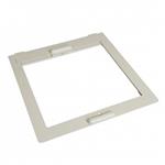 MPK Vliegenhor Scharnier Buitenzijde 40x40cm Wit