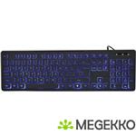 Gembird KB-UML3-02 toetsenbord Thuis/Werk USB QWERTY Amerikaans Engels Zwart