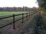 houten omheining