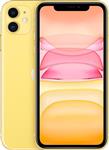 nieuwstaat Apple iPhone 11 256GB geel + nieuwe accu 100% + 12 maanden garantie