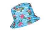 Hawaii Bucket Hat Blauw