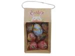 Gekleurde Papieren Eieren Hangdecoratie - Set van 8 Voor Paasdecoratie gekleurde eieren voor bv in p