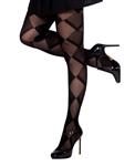 Zwarte Panty Dames Ruiten